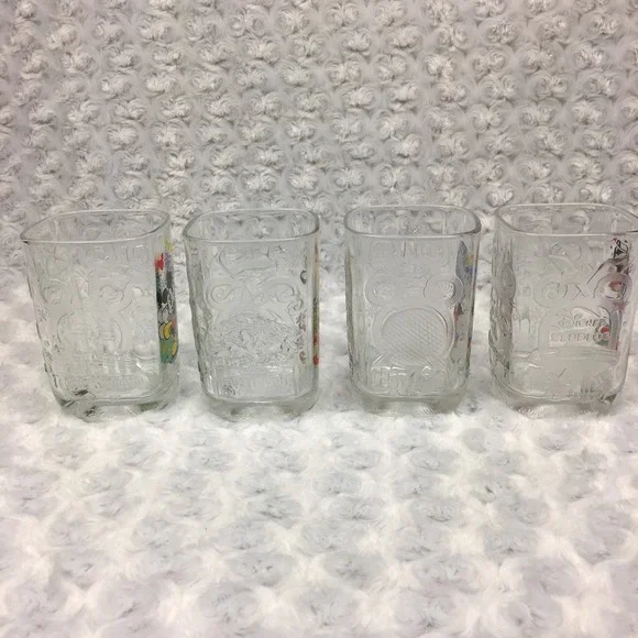 Y2k Disney World Mickey Mouse 2000 Celebration Collectible Park McDonalds Glass - Picture 8 of 11